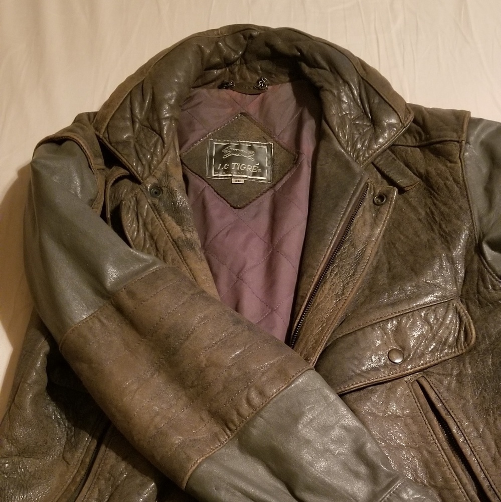 80s Leather Jacket